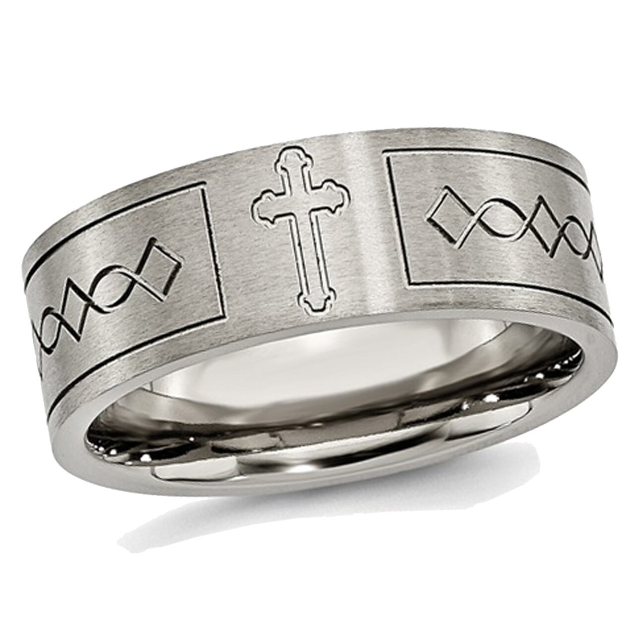 Titanium 2025 cross ring